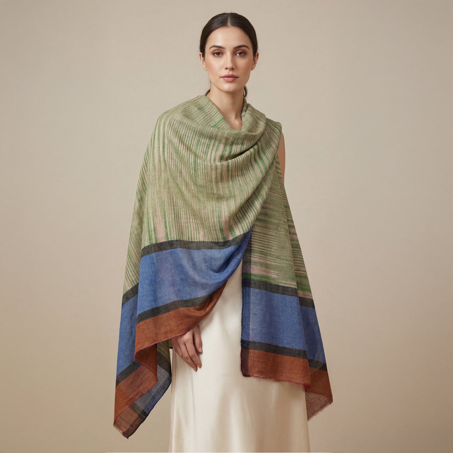 Solid Colour Pashmina
