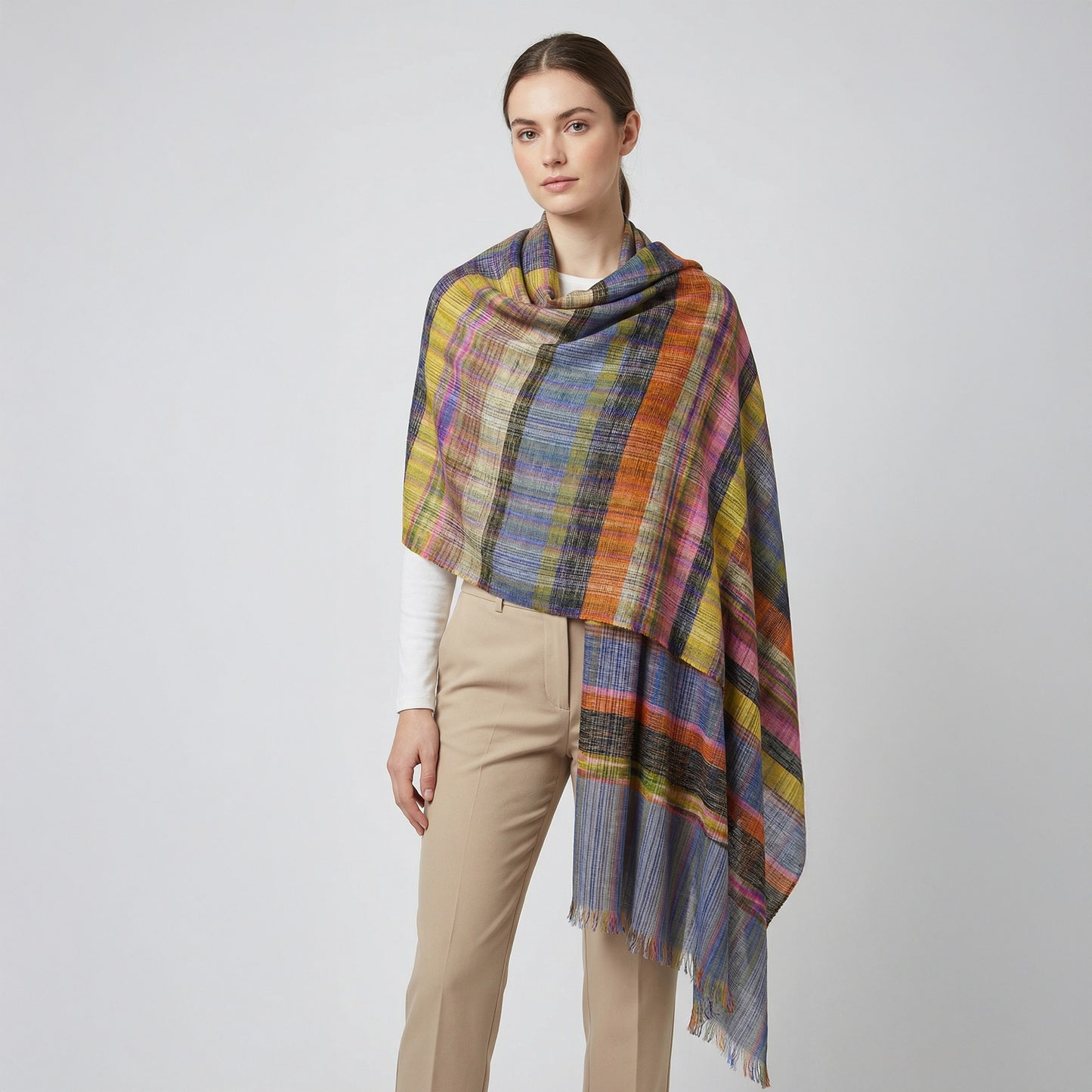 Multi Colour Pashmina